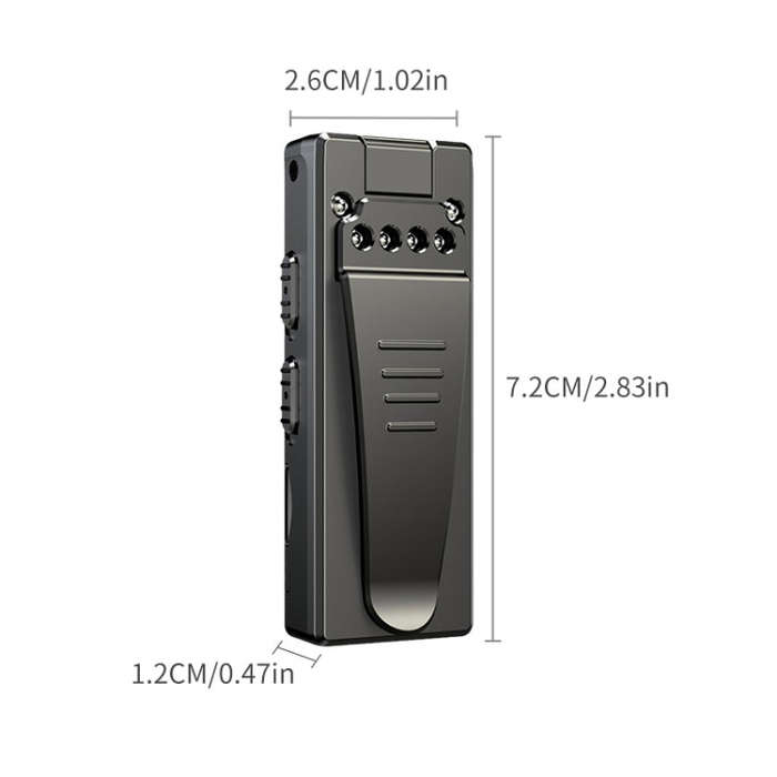 Z8 HD 1080P Surveillance Camera Recorder Pen with Clip(Black)