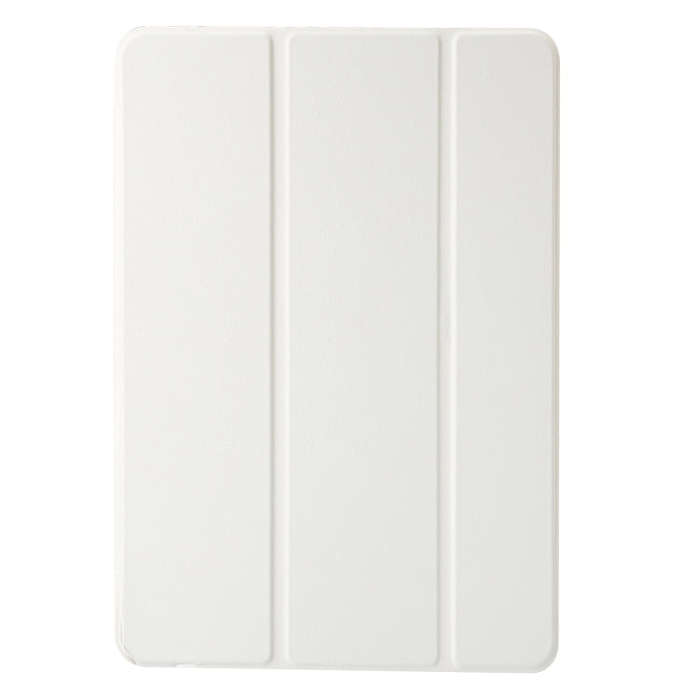 For Huawei Matepad 11 2021 / 2023 Clear Acrylic 3-Fold Leather Tablet Case(White)