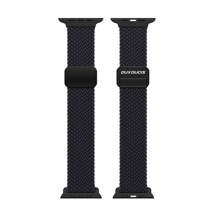 For Apple Watch Ultra 49mm DUX DUCIS Mixture Pro Series Magnetic Buckle Nylon Braid Watch Band(Mi...