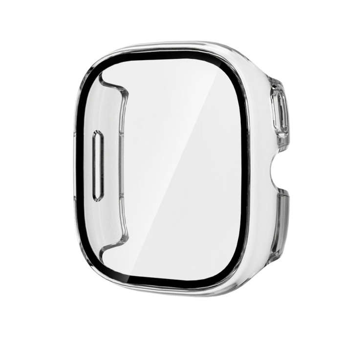 For Verizon Gizmo Watch 3 PC + Tempered Film Integrated Watch Protective Case(Transparent)