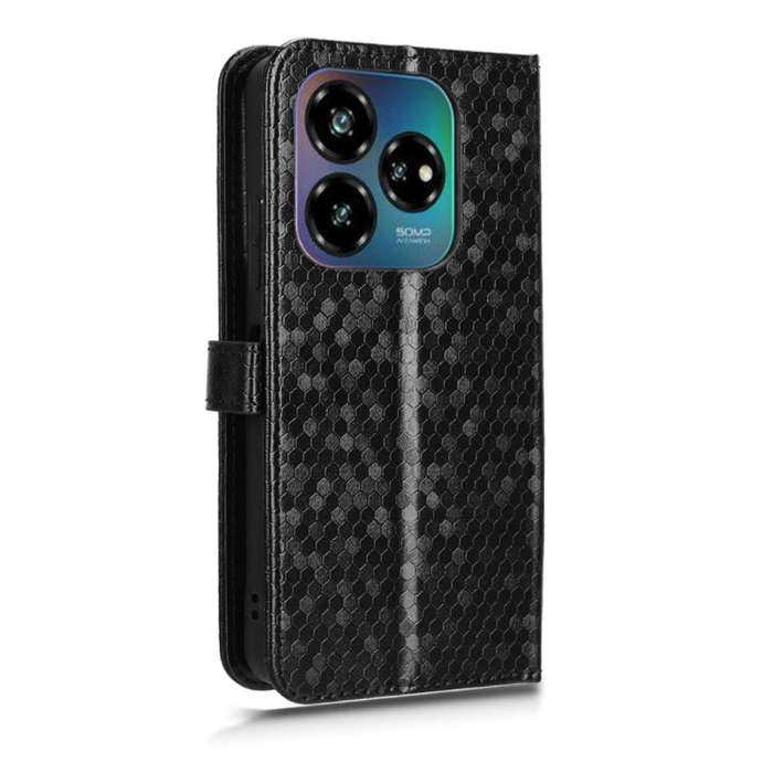 For ZTE nubia Blade V60 Design Honeycomb Dot Texture Leather Phone Case(Black)