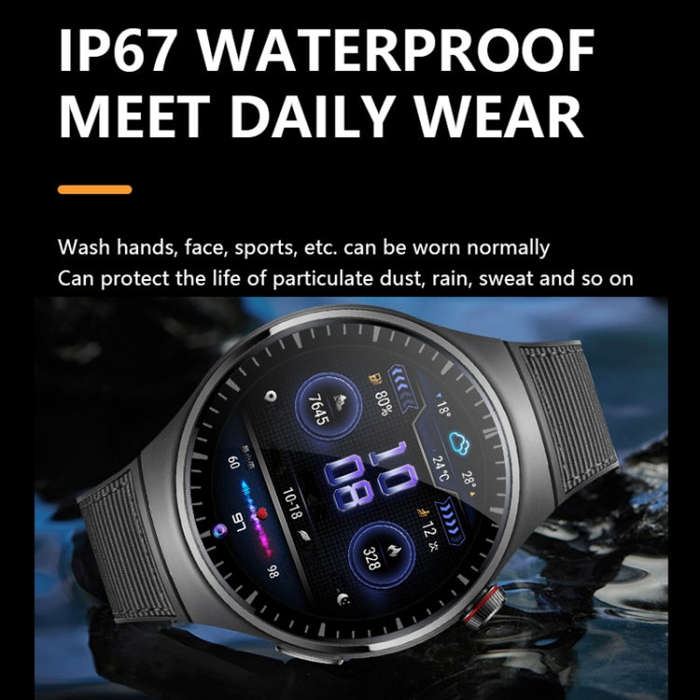 1.53 inch Front Camera Smart Watch Support AI Voice / SIM Card, Specification:2GB+32GB(Silver)
