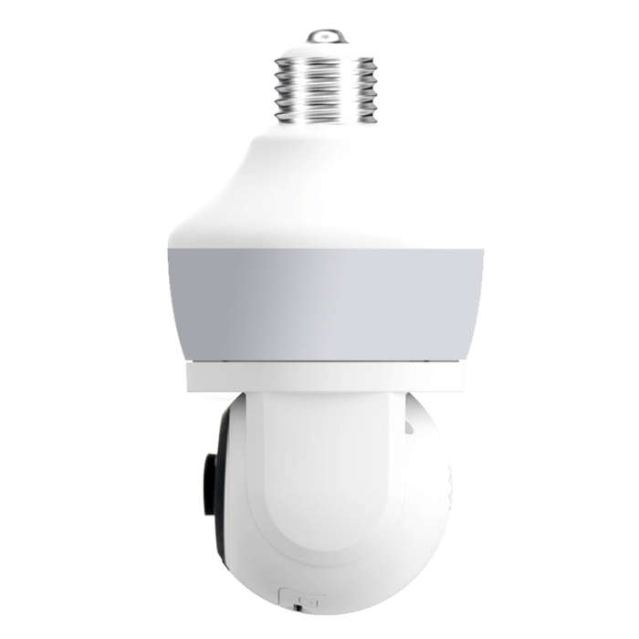 DP43 Bulb-type Motion Tracking Night Vision Smart Camera Supports Voice Intercom(White)