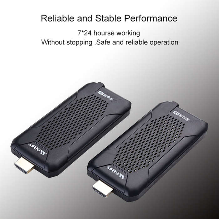 Measy FHD656 Nano 1080P HDMI 1.4 HD Wireless Audio Video Double Mini Transmitter Receiver Extende...
