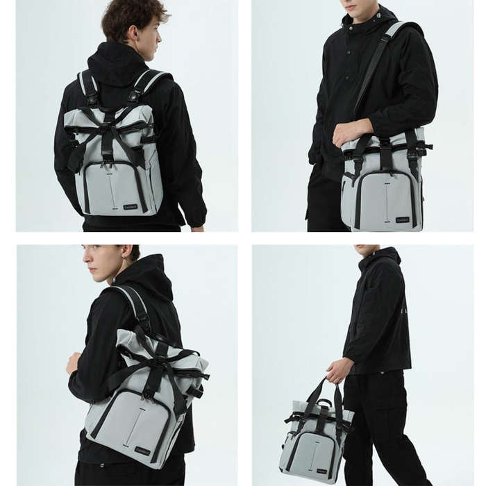 Cwatcun D95 Large Capacity Photography Backpack Shoulders Laptop Camera Bag, Size:30.5 x 18 x 38c...