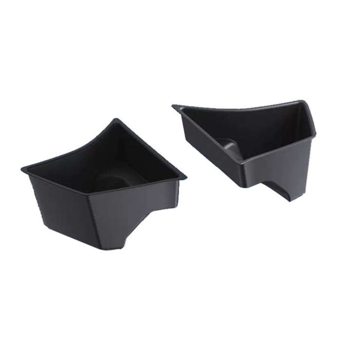 For Tesla Model 3 2pcs / Set Car Trunk Side Storage Box, Flagship Model, Style:without Cover