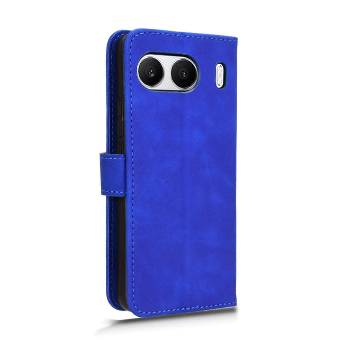 For OnePlus Nord 4 5G Skin Feel Magnetic Flip Leather Phone Case(Blue)