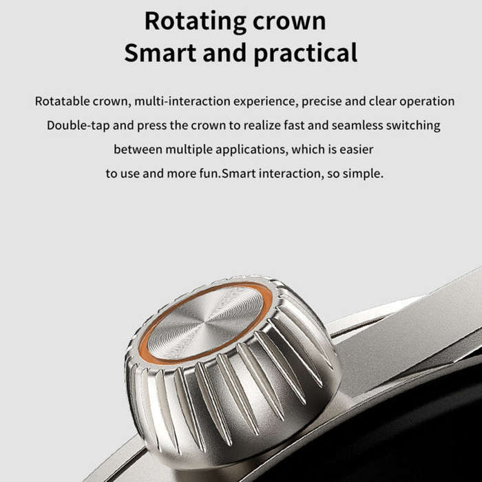 J45 1.43 inch BT5.1 Smart Sport Watch, Support Sleep / Heart Rate / Blood Oxygen / Blood Pressure...