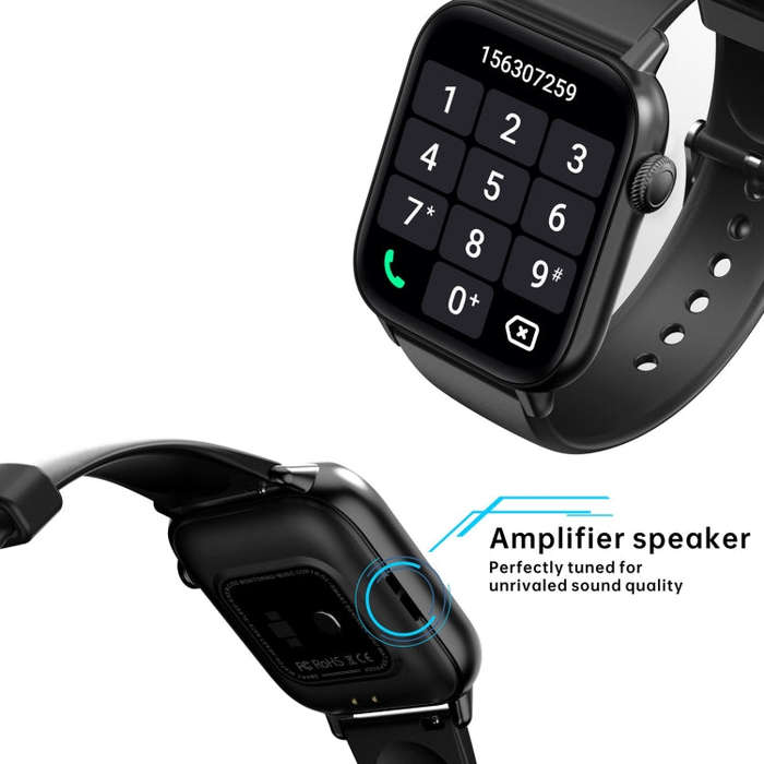 QS08 PRO 1.83 inch BT5.2 Smart Sport Watch, Support Sleep / Heart Rate / Blood Oxygen / Temperatu...