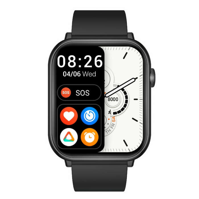 QX9 1.96 inch BT5.2 Smart Sport Watch, Support Bluetooth Call / Sleep / Blood Oxygen / Heart Rate...
