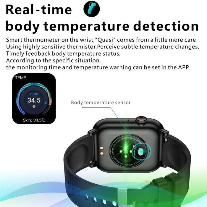 QX9 1.96 inch BT5.2 Smart Sport Watch, Support Bluetooth Call / Sleep / Blood Oxygen / Heart Rate...