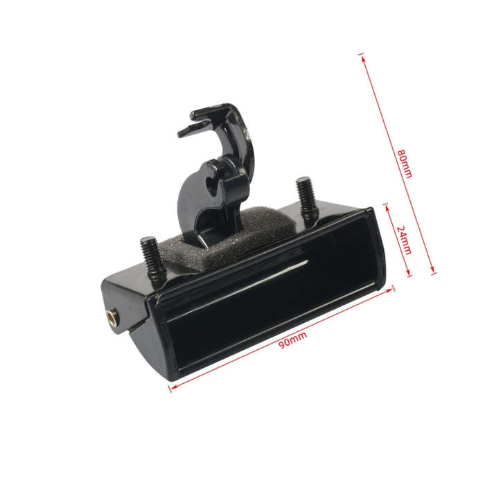 Car Tailgate Handle for Honda Fit 4-door 2007-2013 74810-S6A-003(Black)