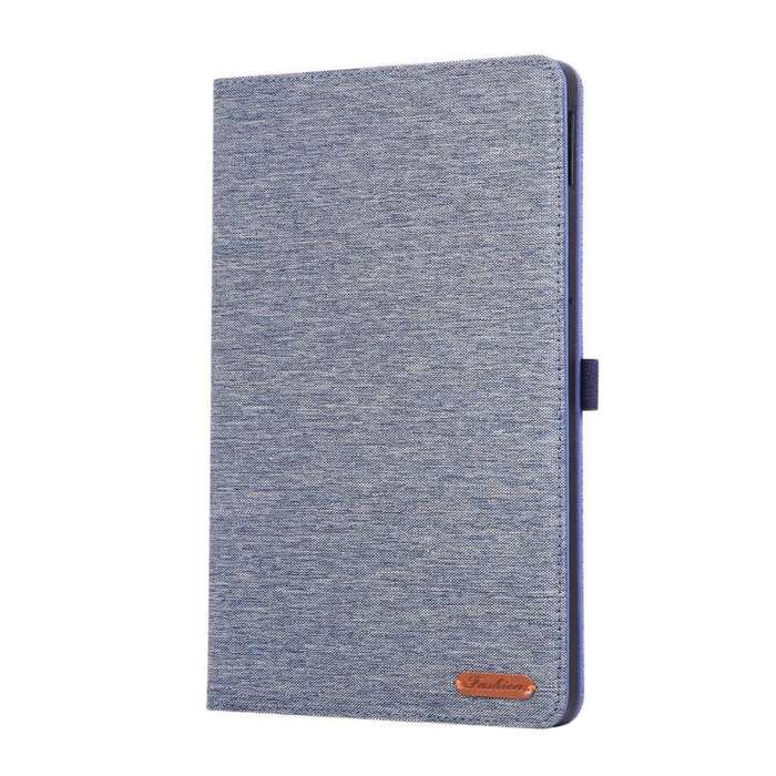 For OPPO Pad SE 11 2025 Fabric Texture Horizontal Flip Leather Tablet Case(Blue)