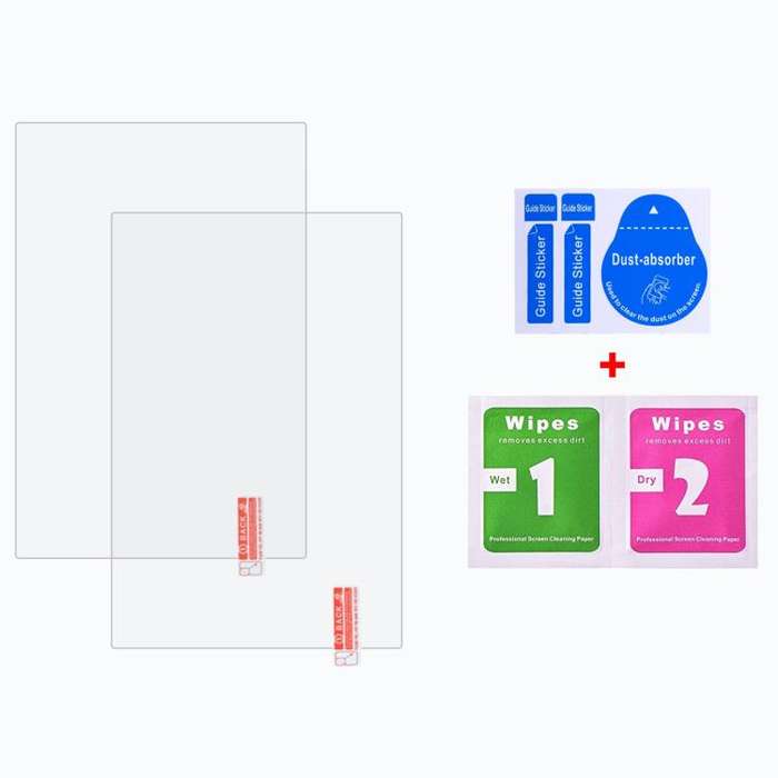 For MSI Claw 8 AI+ 2pcs 9H 0.3mm Explosion-proof Tempered Glass Film