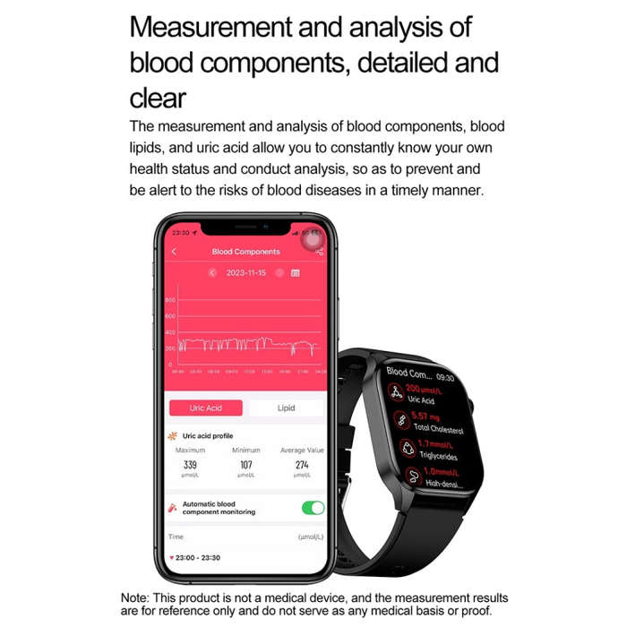 T98 2.04 inch IP68 Waterproof Bluetooth Call Smart Watch, Support Blood Oxygen Monitoring(Pink)