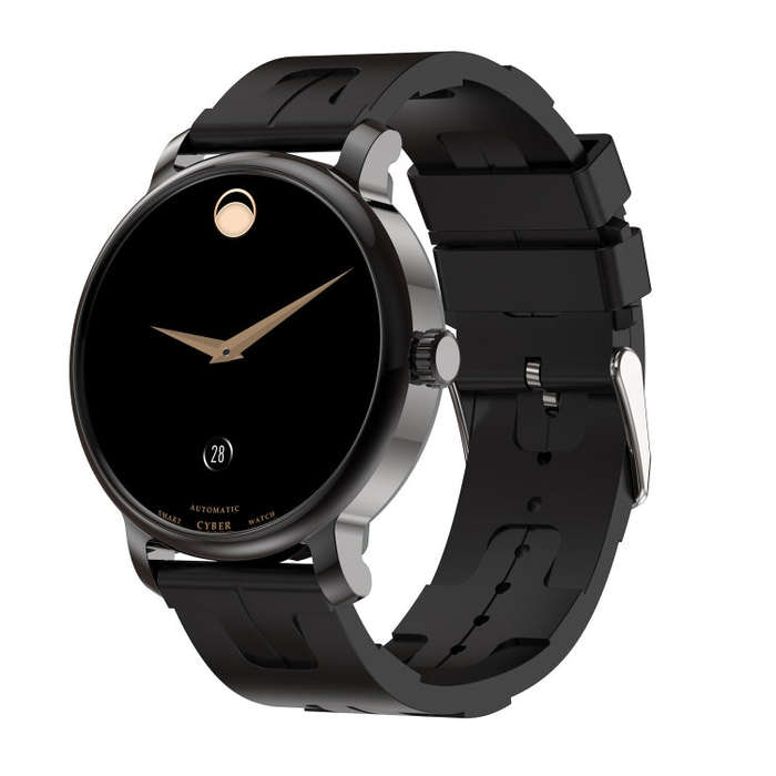 LEMFO LF35 1.43 inch AMOLED Round Screen Silicone Strap Smart Watch Supports Blood Oxygen Detecti...