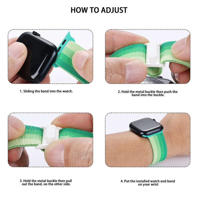 For Apple Watch Ultra 49mm Carbon Fiber Texture Snap Buckle Nylon Watch Band(Smoke Purple)