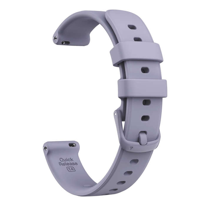 For Garmin Lily 2 Silicone Watch Band Wristband(Roland Purple)
