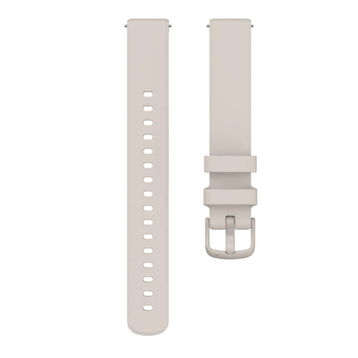 For Garmin Lily 2 Silicone Watch Band Wristband(Sand Gray)
