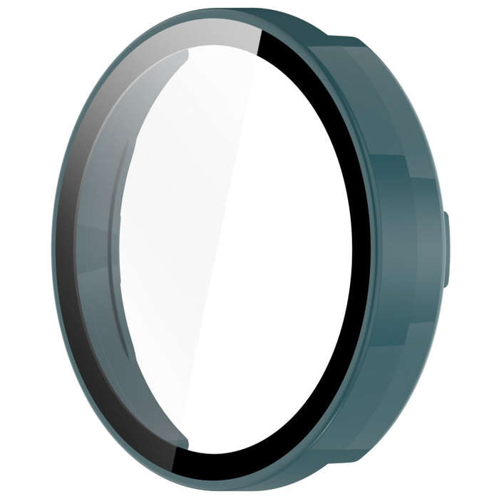 For Garmin Lily 2 PC + Tempered Film Integrated Watch Protective Case(Pine Green)