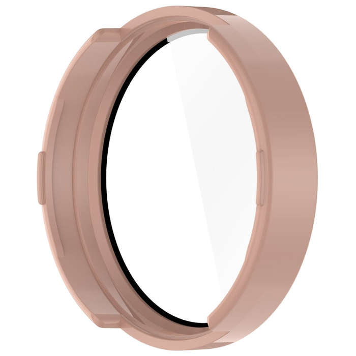 For Garmin Lily 2 PC + Tempered Film Integrated Watch Protective Case(Pink)