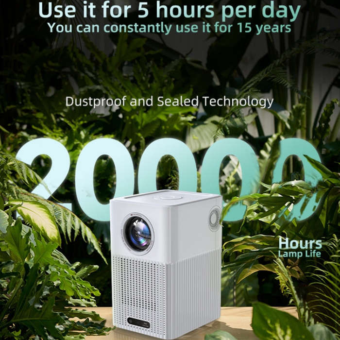 WOWOTO BL14Pro 4.41 inch LCD Display 1080P HD Smart Projector(US Plug)