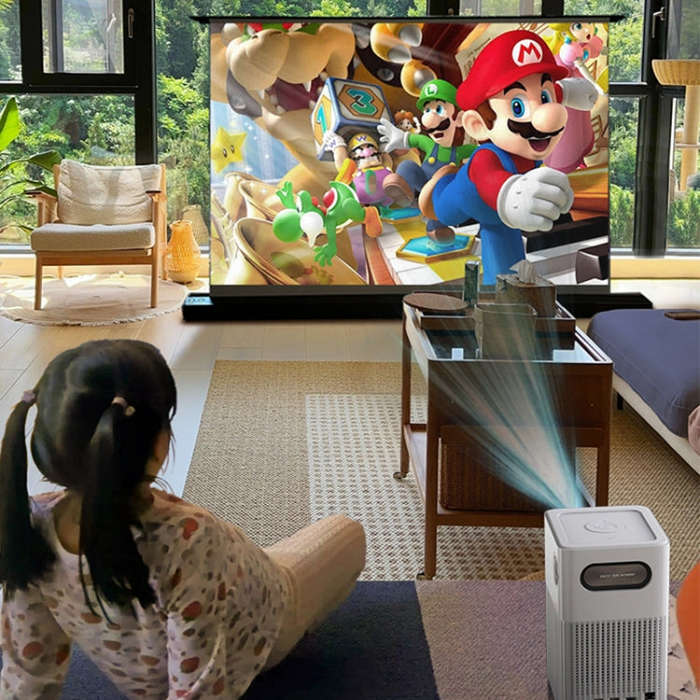 WOWOTO BL14Pro 4.41 inch LCD Display 1080P HD Smart Projector(US Plug)