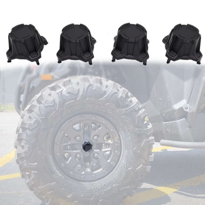 For Can-Am Maverick X3 Turbo R 2017-2020 4pcs/Pack ATV Tire Wheel Hub Caps Decorative Cover