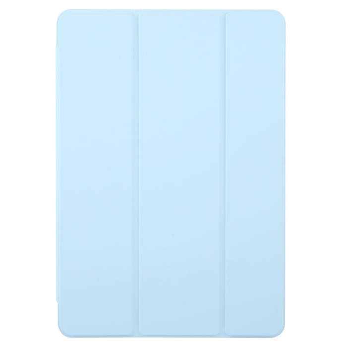 For Huawei MatePad Pro 13.2 Tri-fold Silicone Leather Tablet Case(Ice Blue)