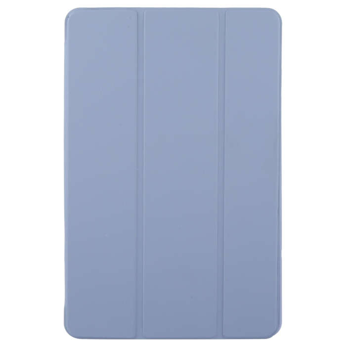 For Huawei MatePad SE 11 2024 Tri-fold Silicone Leather Tablet Case(Lavender)