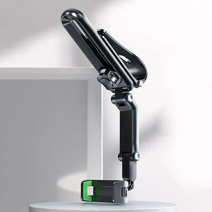Multi functional Car Sun Visor Using Phone Holder(Black Green)