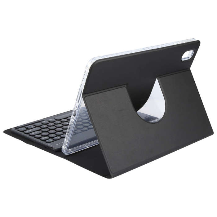 For Huawei MatePad 11 2023 / 2021 Round Button Bluetooth Keyboard Rotatable Holder Leather Case(B...