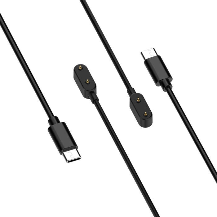 For Huawei Band 10 / 9 / Honor ROSSINI 2i USB-C / Type-C Port Smart Watch Charging Cable(Black)