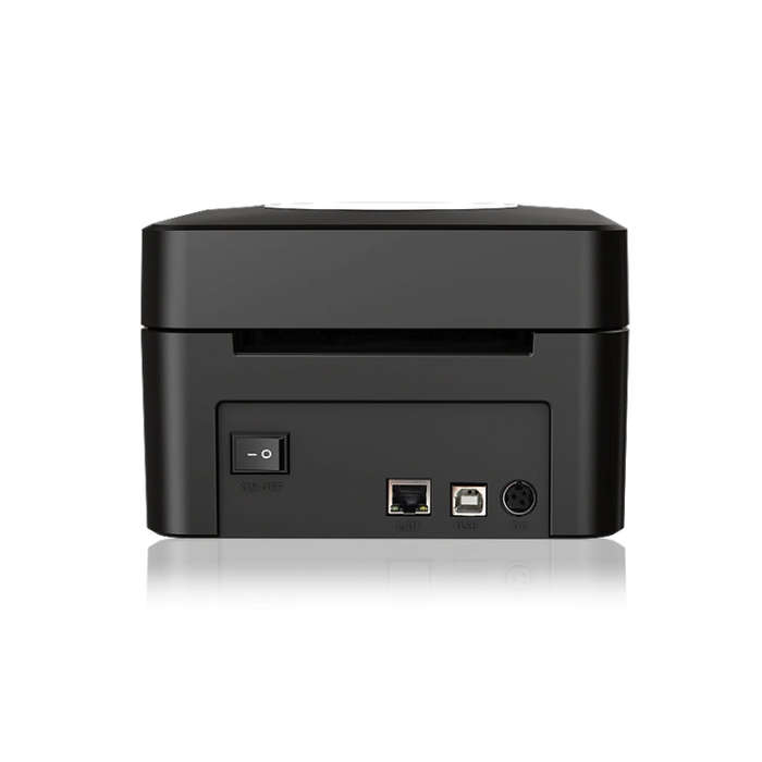 ZJ-9250 100x150mm USB Thermal Label Printer, Plug:UK Plug(Black)