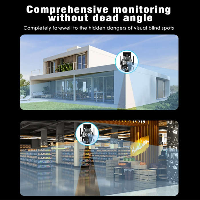3D dual-lens Wi-Fi camera