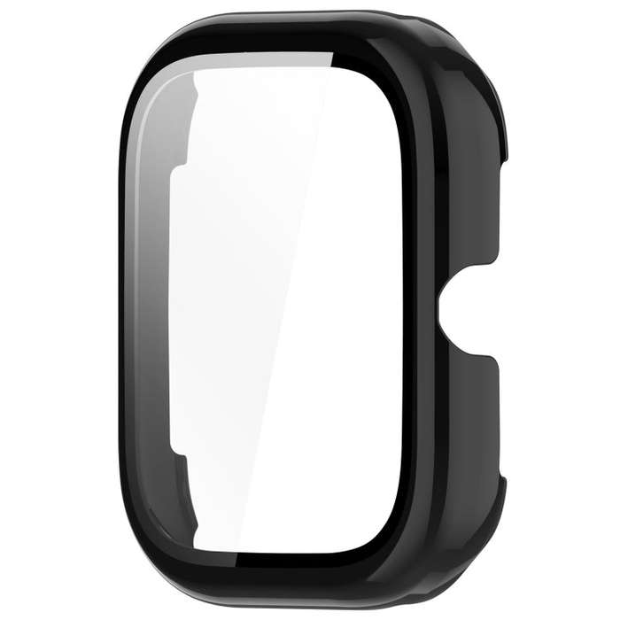 For Honor Choice Haylou Watch PC + Tempered Film Integrated Protective Watch Case(Black)