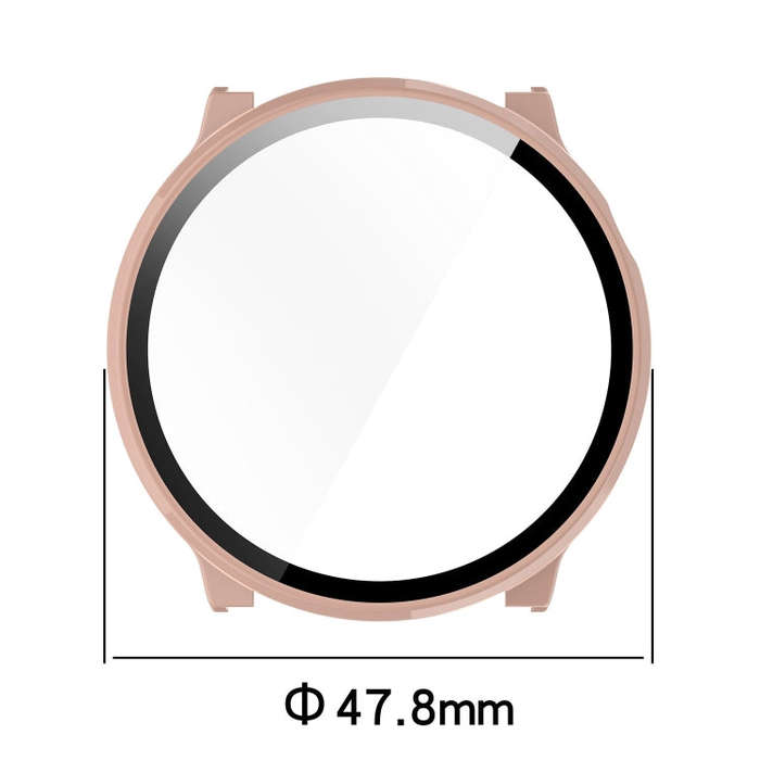 For Xiaomi Mibro Watch Lite 2 PC + Tempered Film Integrated Watch Protective Case(Pine Green)