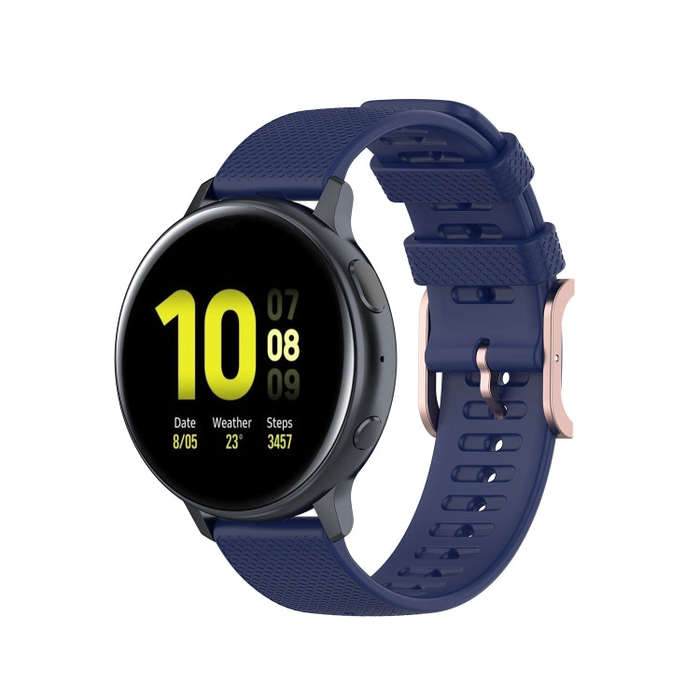 For Galaxy Watch Active 3 / Active 2 / Active / Galaxy Watch 3 41mm / Galaxy Watch 42mm 20mm Dot ...