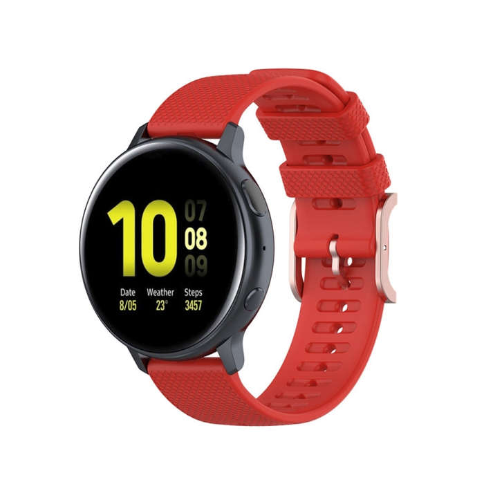 For Galaxy Watch Active 3 / Active 2 / Active / Galaxy Watch 3 41mm / Galaxy Watch 42mm 20mm Dot ...