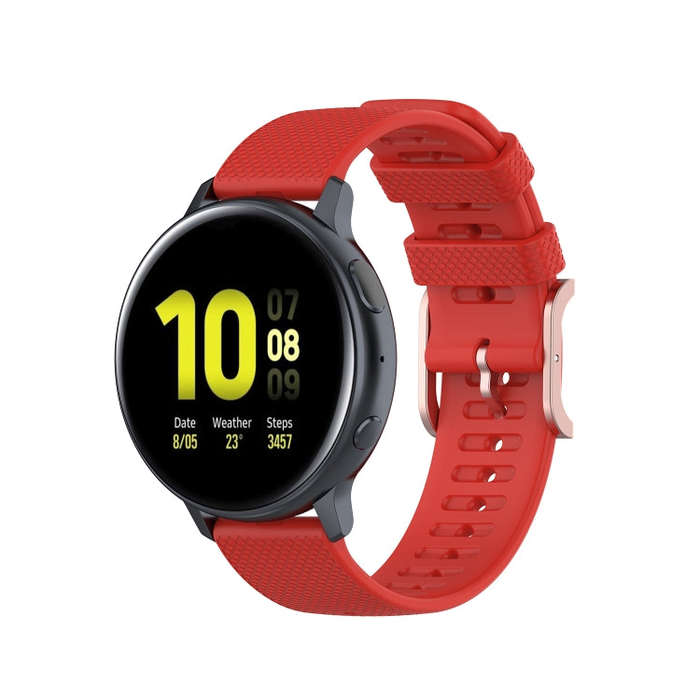 For Galaxy Watch Active 3 / Active 2 / Active / Galaxy Watch 3 41mm / Galaxy Watch 42mm 20mm Dot ...