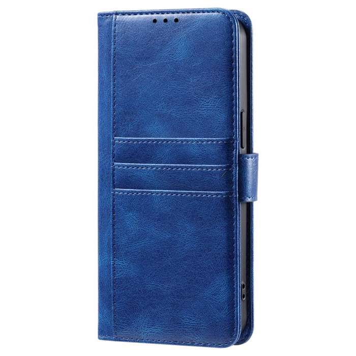 For Motorola Edge 60 Pro Simple 6-Card Wallet Leather Phone Case(Blue)