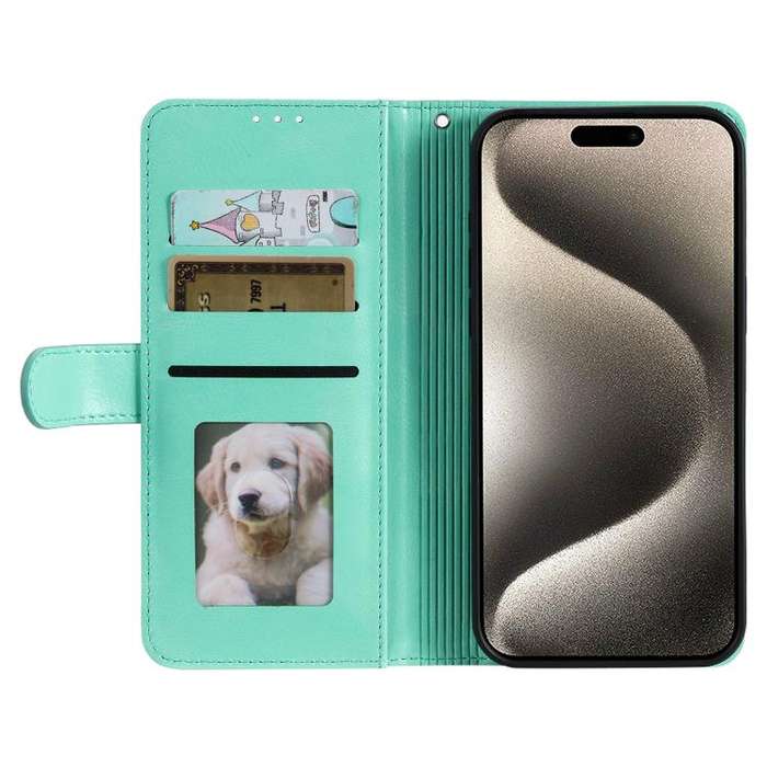 For Motorola Edge 60 Pro Simple 6-Card Wallet Leather Phone Case(Green)
