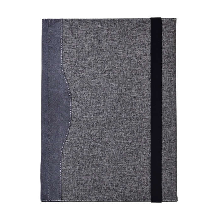 For Lenovo ThinkPad X1 Carbon Gen 8 Cloth Texture Laptop Leather Protective Case(Space Ash)