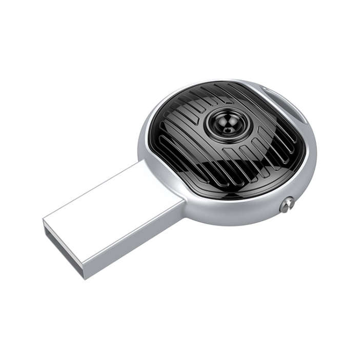 JNN S13 Zinc Alloy U-disk Voice Recorder, Memory:4GB(Silver)
