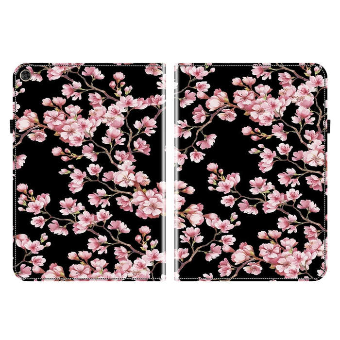 For Huawei MatePad T 10s / Enjoy Tablet 2 Crystal Texture Painted Leather Smart Tablet Case(Plum ...