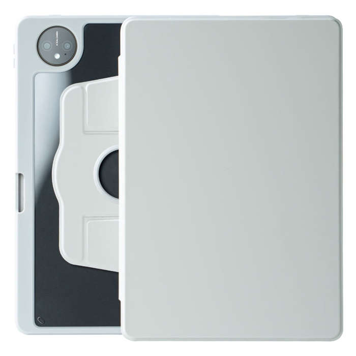 For Huawei MatePad Pro 11 2022 / 2024 Acrylic 360 Degree Rotation Holder Tablet Leather Case(Grey)