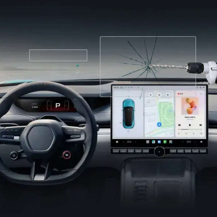 For XIAOMI SU7 Car Navigator Protective Film Tempered Glass Film