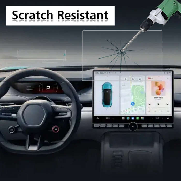 For XIAOMI SU7 Car Navigator Protective Film Tempered Glass Film