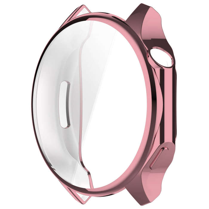 For OPPO Watch X / OnePlus Watch 2 Full Coverage TPU Electroplated Watch Protective Case(Pink)