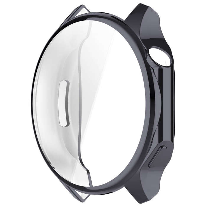 For OPPO Watch X / OnePlus Watch 2 Full Coverage TPU Electroplated Watch Protective Case(Gun Color)